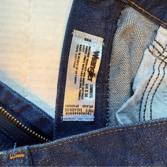 Women’s Wrangler Denim Jeans 3 x 36 - Picture 3 of 3